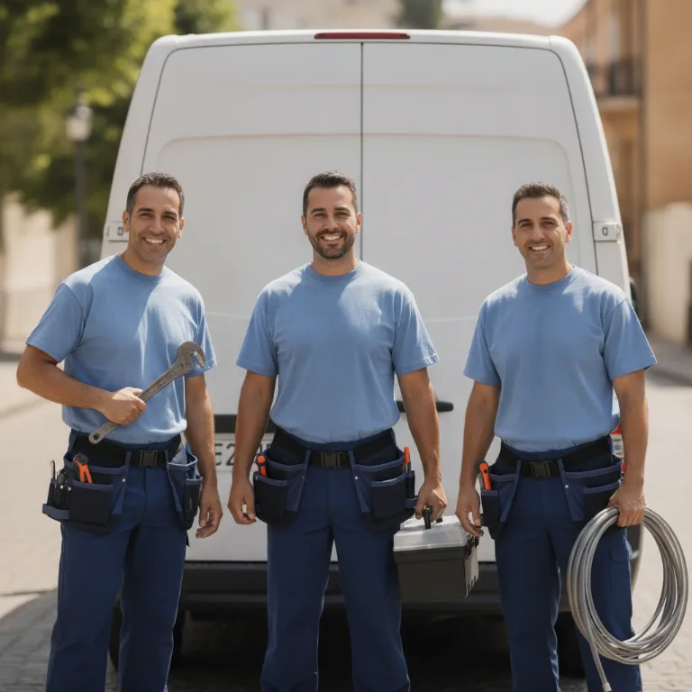 Fontanero equipo en Mirasierra